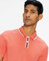<P>Ss Stripe Collar Polo Shirt</P>